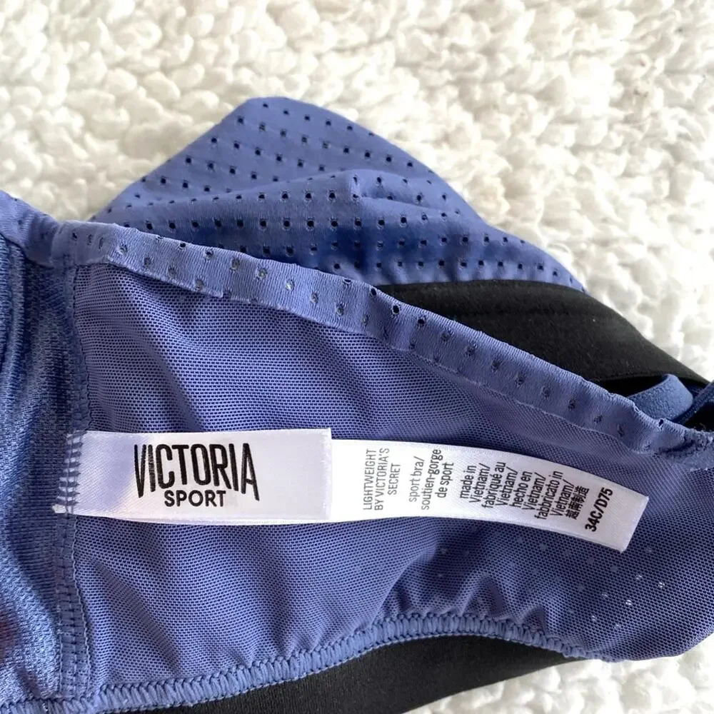 Victoria’s Secret Sport Lightweight Racerback Mesh Sports Bra Size 34C - Picture 3 of 4